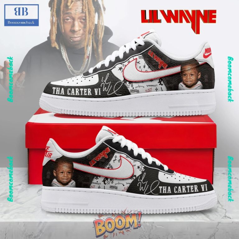 Lil Wayne Tha Carter VI Custom Nike Air Force Sneakers