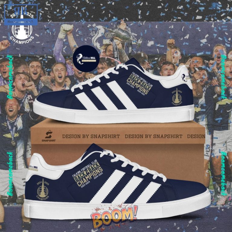 Falkirk FC Back To Back Champions Stan Smith Shoes
