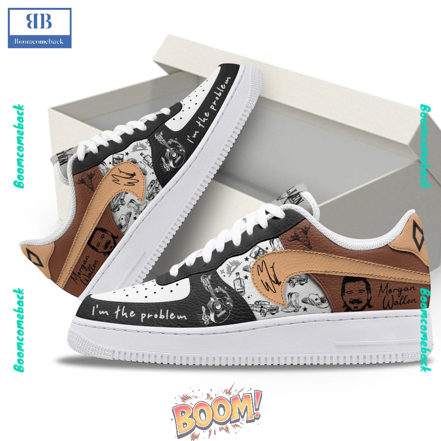 Morgan Wallen 2025 Tour Nike Air Force Sneakers Morgan Wallen 2025 Tour Nike Air Force Sneakers
