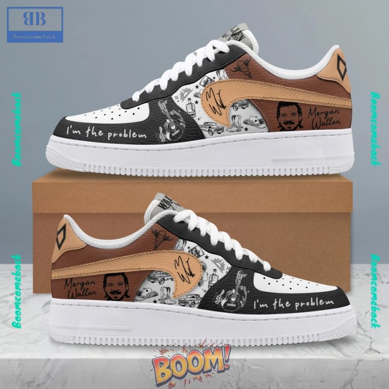 Morgan Wallen 2025 Tour Nike Air Force Sneakers