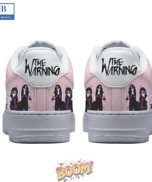 the warning band custom nike air force sneakers 3 tKRDF