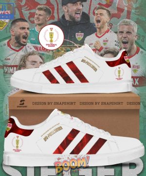 VfB Stuttgart Crowned DFB Pokal 2025 Champions Stan Smith Shoes
