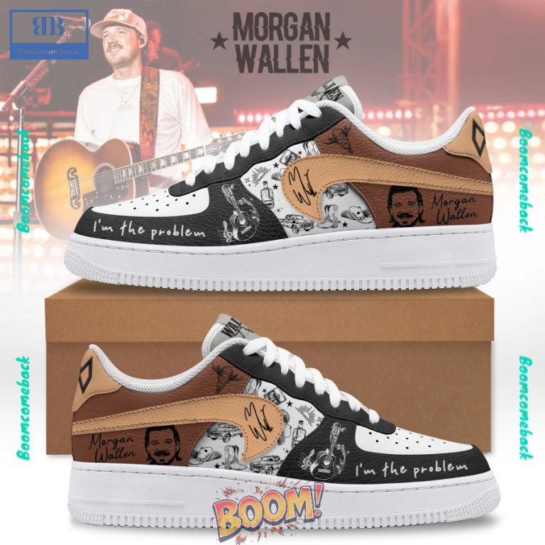 Morgan Wallen 2025 Tour Nike Air Force Sneakers