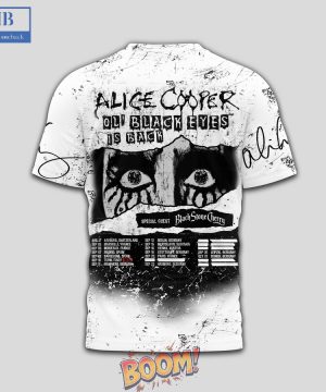 Alice Cooper Ol Black Eyes Is Back 3D T-Shirt