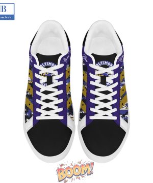 Baltimore Ravens 2025 Custom Stan Smith Shoes