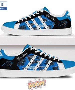 Carolina Panthers 2025 Custom Stan Smith Shoes
