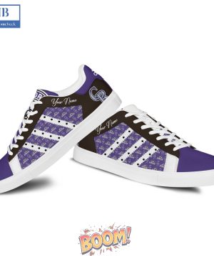 Colorado Rockies Logo Pattern Stan Smith Shoes