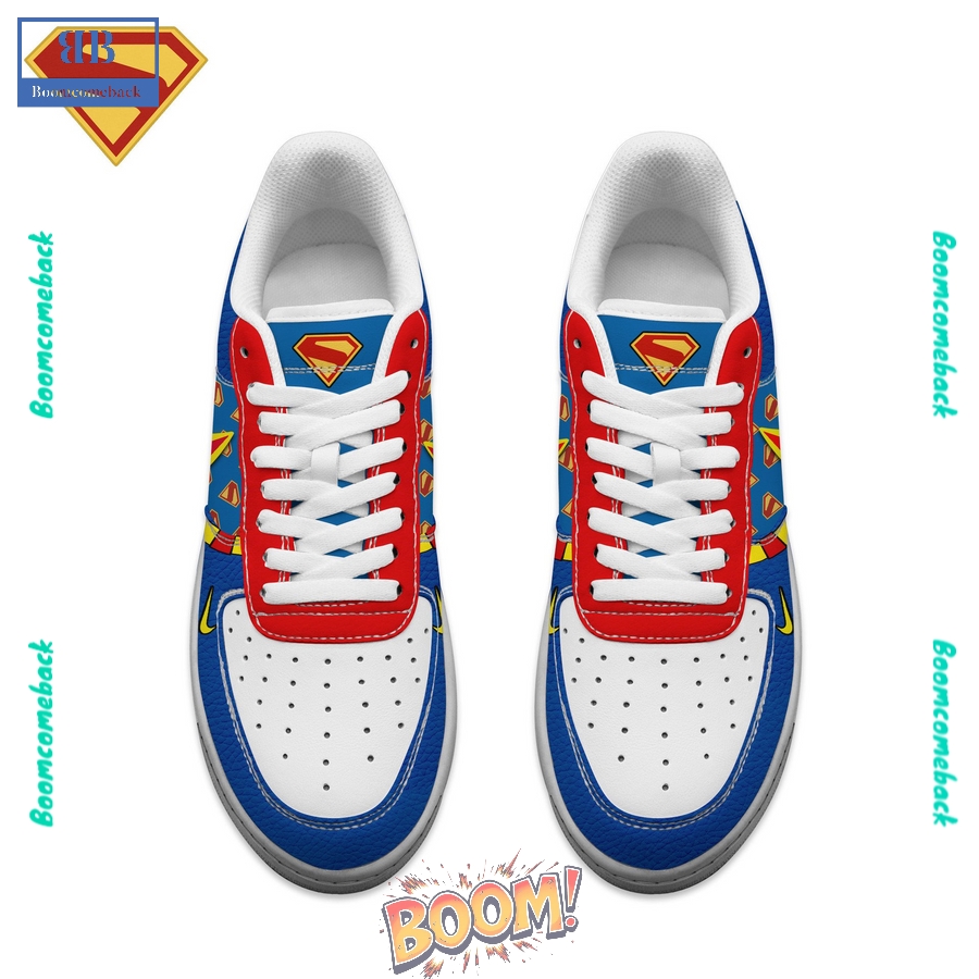DC Comics Superman Custom Air Force 1 Shoes Best Deal On Boomcomeback