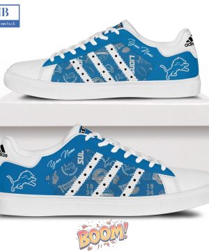 Detroit Lions 2025 Custom Stan Smith Shoes
