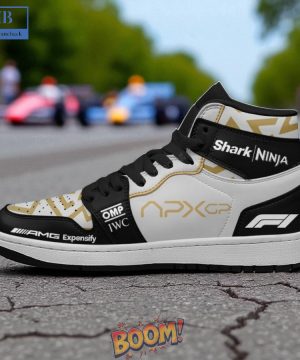 F1 The Movie Air Jordan High Top Shoes White Version