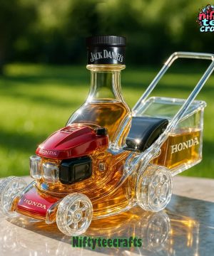 Honda HRX217VK Lawn Mower Whiskey Bottle