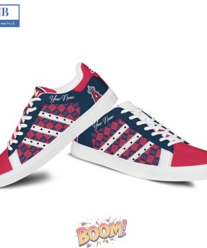 Los Angeles Angels Logo Pattern Stan Smith Shoes
