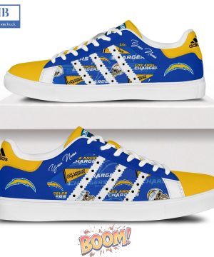 Los Angeles Chargers 2025 Custom Stan Smith Shoes