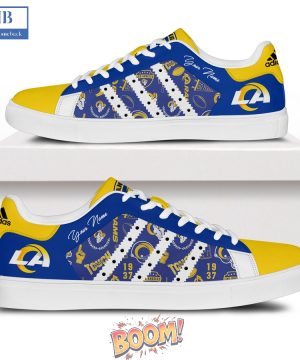 Los Angeles Rams 2025 Custom Stan Smith Shoes