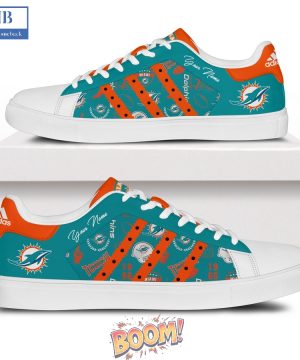 Miami Dolphins 2025 Custom Stan Smith Shoes