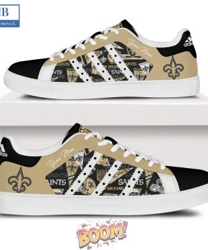 New Orleans Saints 2025 Custom Stan Smith Shoes