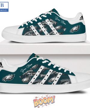 Philadelphia Eagles 2025 Custom Stan Smith Shoes