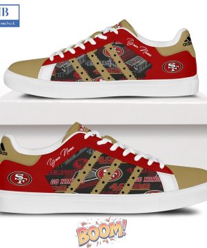 San Francisco 49ers 2025 Custom Stan Smith Shoes