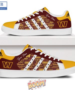 Washington Commanders 2025 Custom Stan Smith Shoes