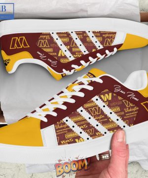 Washington Commanders 2025 Custom Stan Smith Shoes